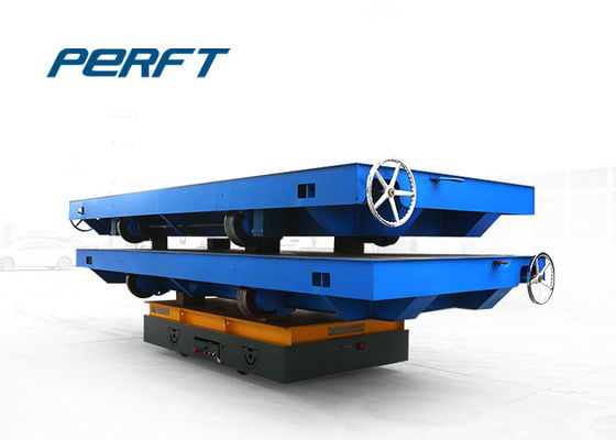 40T Battery Powered Industrial Transfer Car For Heavy Material Transportation